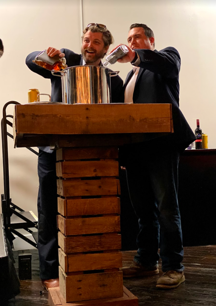 This year's event included the traditional military-inspired Grog Bowl Ceremony that everyone looks forward to watching... and grabbing a canteen cup so they can drink from the bowl!